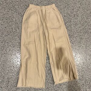 Wishlist Cream Wide Leg Pants